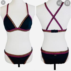 Victorias secret medium crochet trim bikini